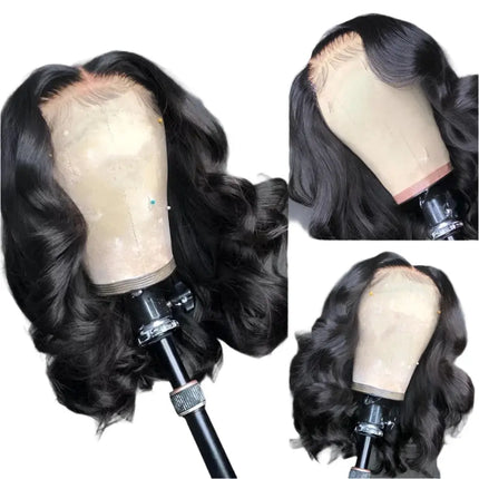 Body Wave | 13X4 Transparent Lace | Ready To Wear | PrePlucked  | Glueless | Ready To Go  | Short Bob | Human Hair Wigs