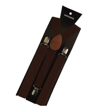 Bold Colors Collection Suspenders - 14 Colors