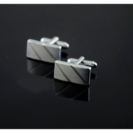 Bold Silver Cufflinks