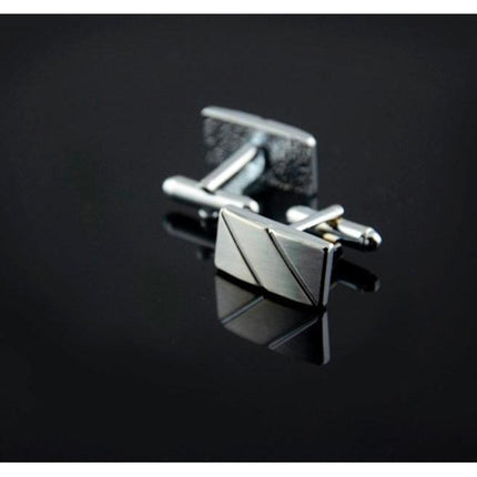 Bold Silver Cufflinks