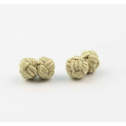Braided Cufflinks - 15 Colors