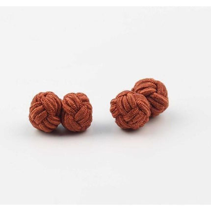 Braided Cufflinks - 15 Colors