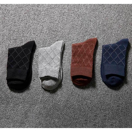 Breathable Classic Collection Dress Socks - 4 Colors