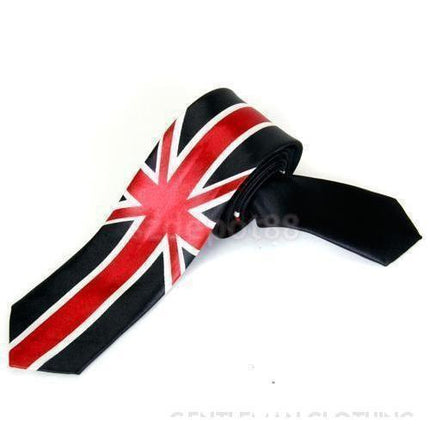 British Flag Skinny Tie