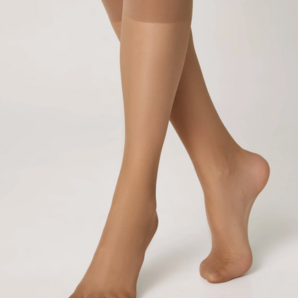 Conte Solo 20 Den - Thin Classic Knee-Highs for Women - 2 Pairs (Pack) (20С-197СП)