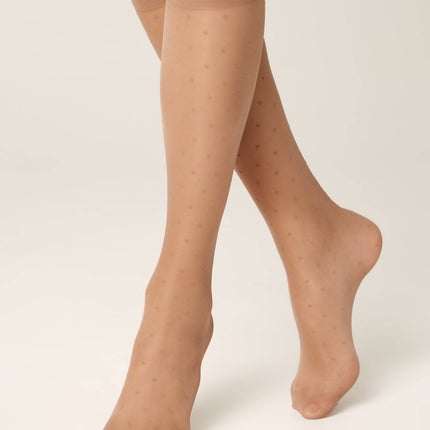 Conte Dots 40 Den - Fantasy Knee-Highs for Women (21C-147SP)