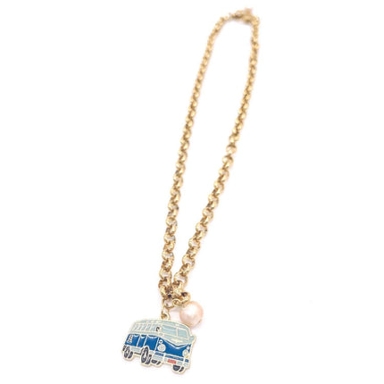 Retro Van Necklace