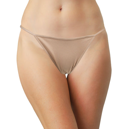 Seamless Rib Strappy Thong, XS-2X - Buy More Save More