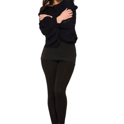 C6249 Cordelia Knitted Poncho Sweater