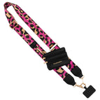 Pink/Black - Gold Hardware