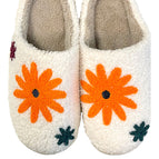 Cream retro daisies / 37/38