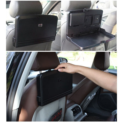 Car Dining Tray Chair Back Storage Table Small Dining Table Car Chair Back Drink Rack Mobile Phone Rack Car Supplies