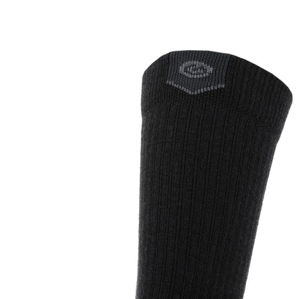 8 Pairs Carbon - Casual Crew Midweight Merino Wool Sock