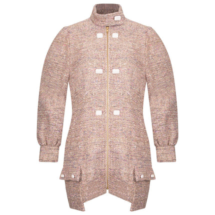 Celina Tweed Coat Dress