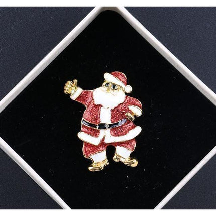 Christmas Collection Brooch Boutonnieres - 12 Styles