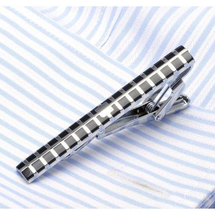 Classic Lacquer Collection Tie Bars/Clips - 4 Colors & Styles
