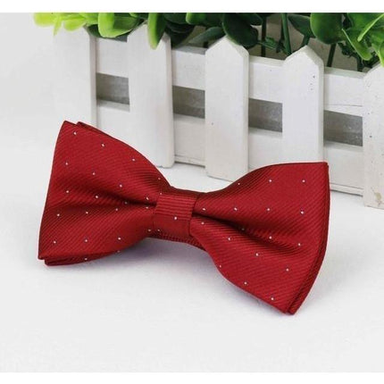 Classic Polka Collection Bow Ties - 12 Colors
