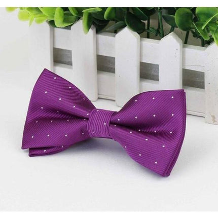 Classic Polka Collection Bow Ties - 12 Colors