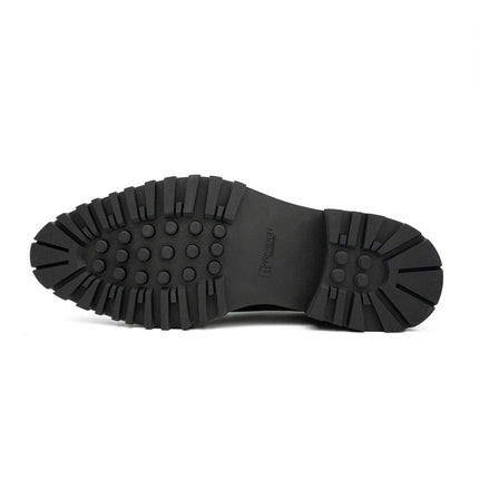 Coffee Double - Monk Chunky Loafers