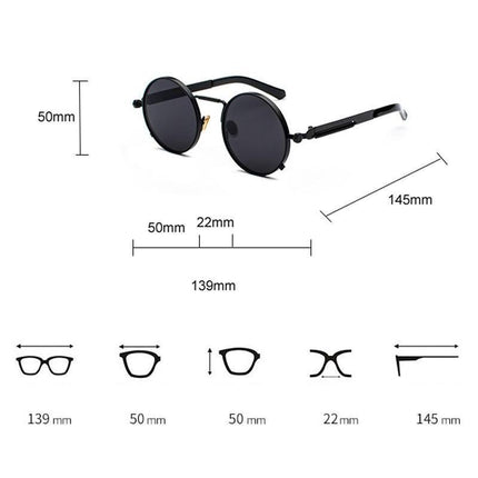 Colored Lens Sunglasses Collection - 11 Colors