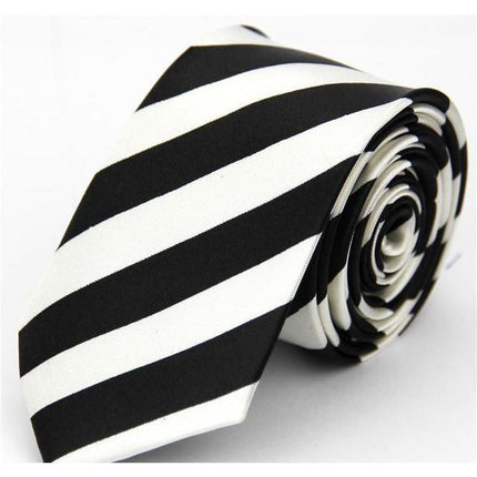Colorful Plaids & Stripes Collection Skinny Ties - 20 Colors & Styles
