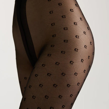 Conte Couture 50/30 Den - Fantasy Opaque Women's Tights with Imitation Golfs (23S-143SP)