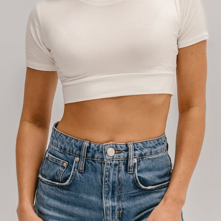 Crew Neck Boyfriend Halftee