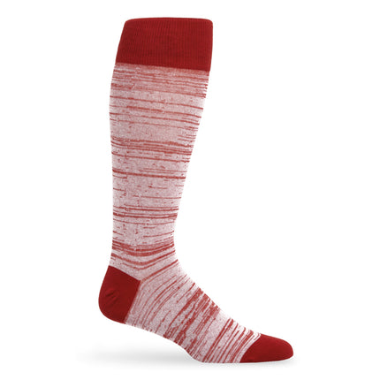 Crimson Marl Dress Socks