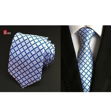 Criss-Cross Collection Wide Neckties - 14 Colors & Styles