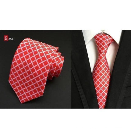 Criss-Cross Collection Wide Neckties - 14 Colors & Styles