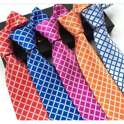 Criss-Cross Collection Wide Neckties - 14 Colors & Styles