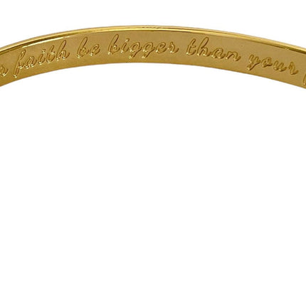 Cross Bracelets, Faith Bracelets, Engraved Bracelets Let your faith be bigger than your fear