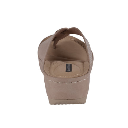 Women's Dafni Bronze Wedge Sandals