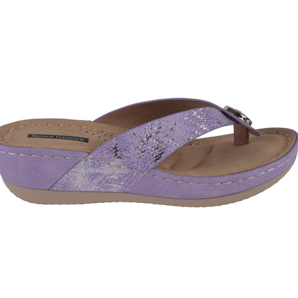 Women's Dafni Lilac Wedge Sandals