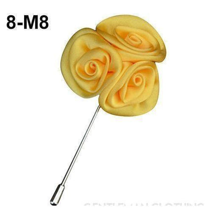 Delicate Rose Collection Brooches - 10 Colors