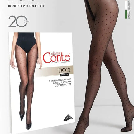 Conte Dots 20 Den - Fantasy Polka Dots Women's Tights (14С-48СП)