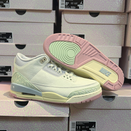 NEW Jordan 3 Retro Spring Is In The Air IF4396-100 Ready To Ship!
