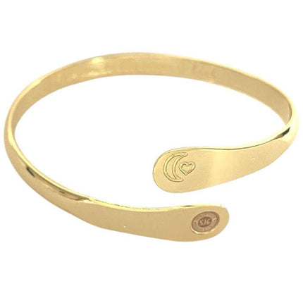 Engraved I love you to the moon and back Bracelet,  Moon and Heart Bracelets