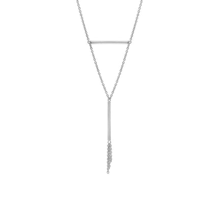 Tassel and Bar Y-Necklace