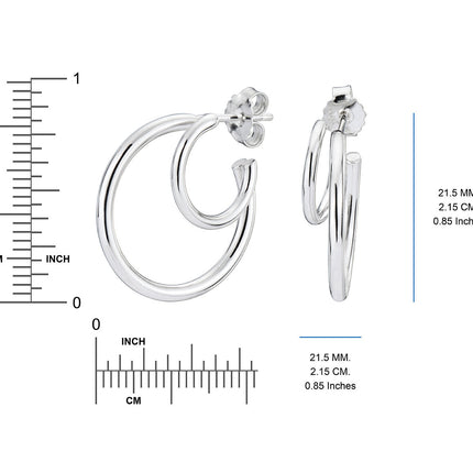 Double Hoop Earrings