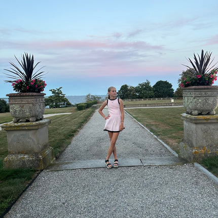 AA Pink Sweater Knit Dress