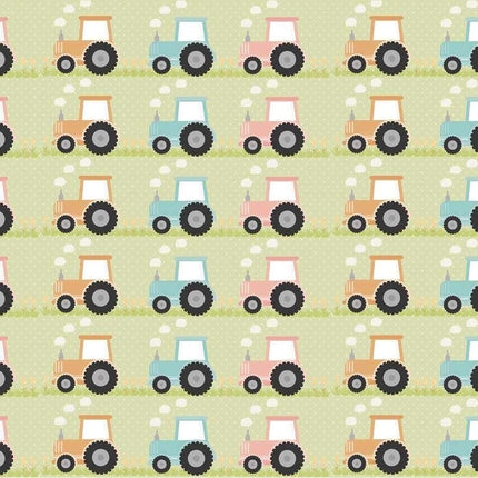 Minky Blanket - Tractors