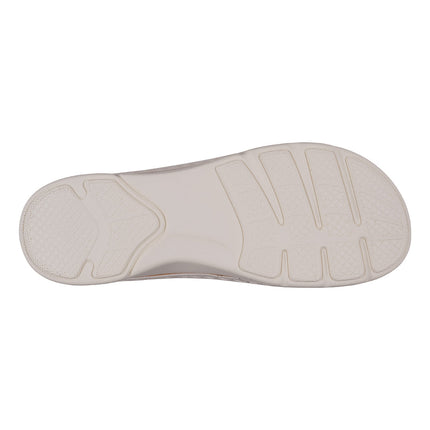 Women's Claire White Cushioned Footbed Sandals