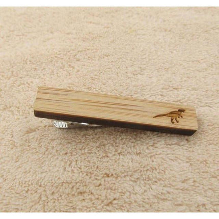 Favorite Animal Collection Wooden Tie Bars/Clips - 7 Styles