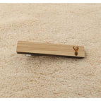 Deer head tie clip