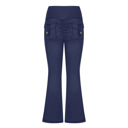 Flare Yoga Pants High Waisted | Flairé™ Flared Leggings with Pockets 30"