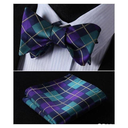 Flashy Bow Ties & Handkerchiefs Collection - Multiple Styles