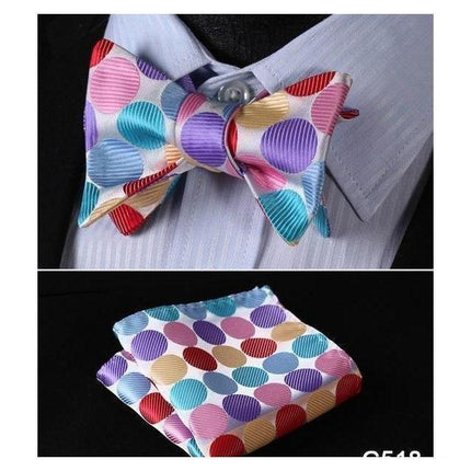Flashy Bow Ties & Handkerchiefs Collection - Multiple Styles