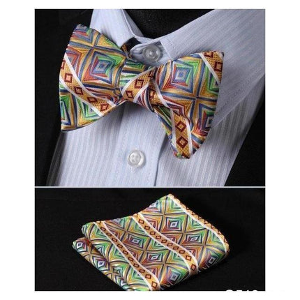 Flashy Bow Ties & Handkerchiefs Collection - Multiple Styles