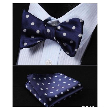 Flashy Bow Ties & Handkerchiefs Collection - Multiple Styles
